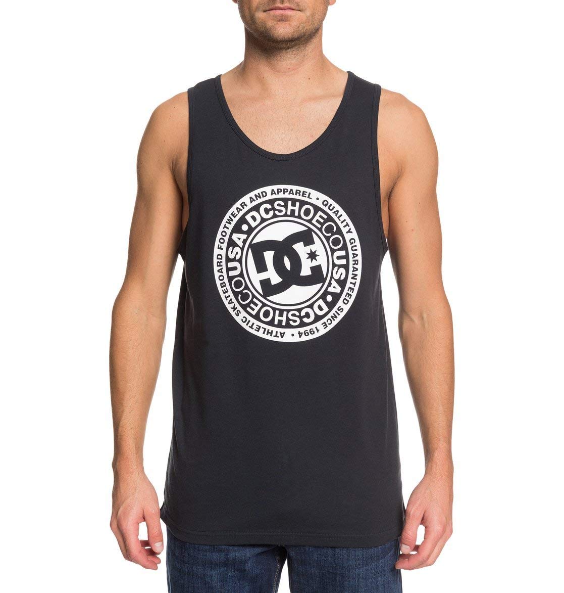 DC Shoes Circle Star - Camiseta Sin Mangas para Hombre Camiseta Sin Mangas Hombre