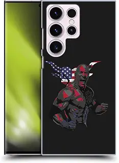 Head Case Designs 公式ライセンス WWE American Power The Rock ハードバックケース Samsung Galaxy S23 Ultra 5G対応
