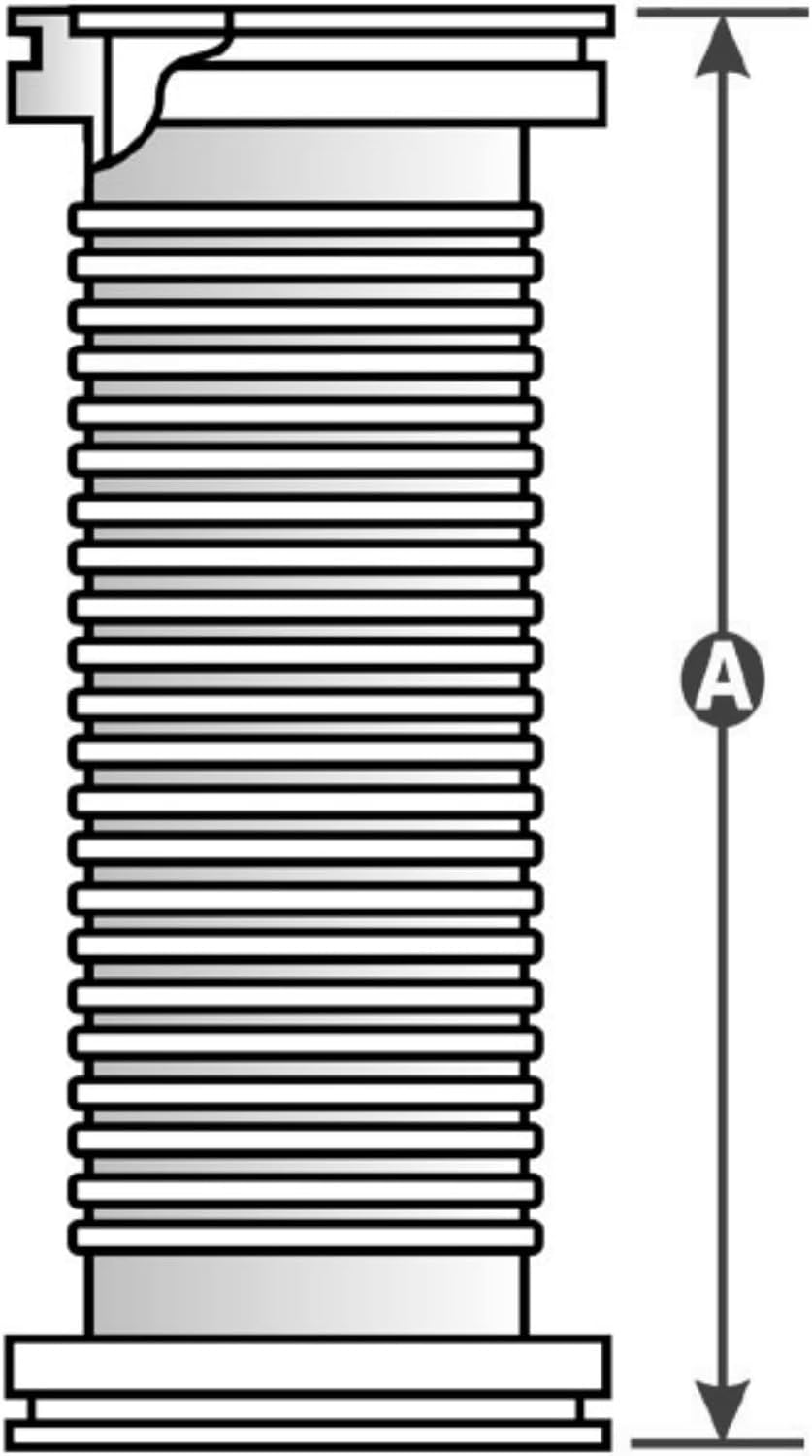 NW63 to NW200 series flexible corrugated hoses, vacuum Corrugated Hoses, ISO-LF large flange sizes, stainless steel(ISO-63,300mm)