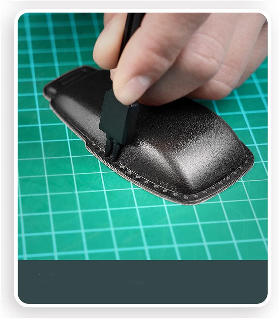 Premium Key Fob Cover Genuine Leather Car Key Case Suit for Tesla Model S/Model 3 Key Holder Compatible with Tesla