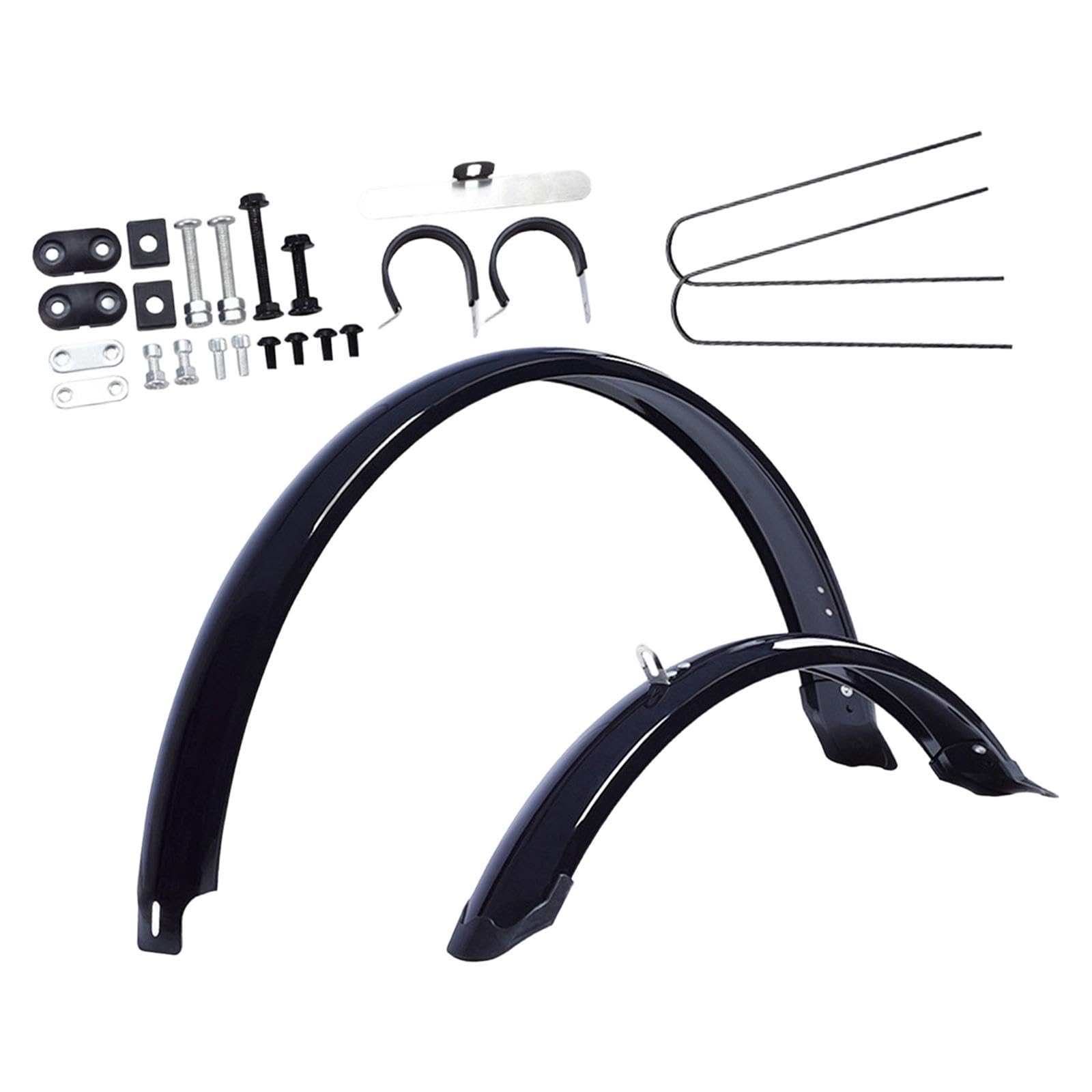 perfk Mudguards for - Accessories - Spare Parts - Repair - Front And Rear Mudguards, 26 inch