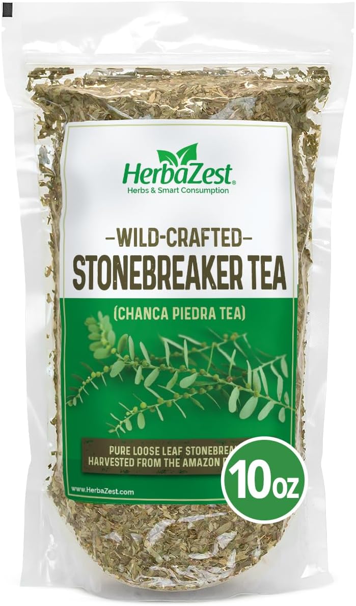 Stone Breaker Chanca Piedra Herbal Tea - 100% Naural From Peru ( 4x25 - Daily Nutritional