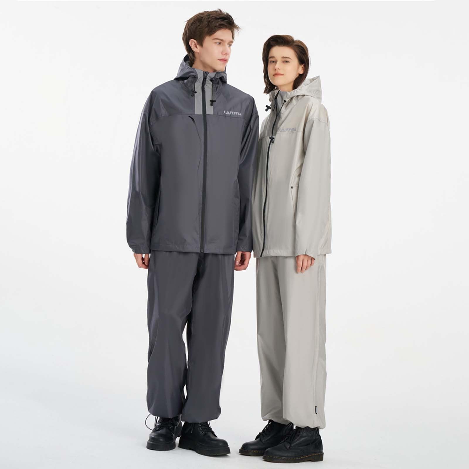 Chubasquero para hombre, impermeable, transpirable, chubasquero ligero con capucha, capa de lluvia, traje deportivo al aire libre, golf, senderismo, ocio