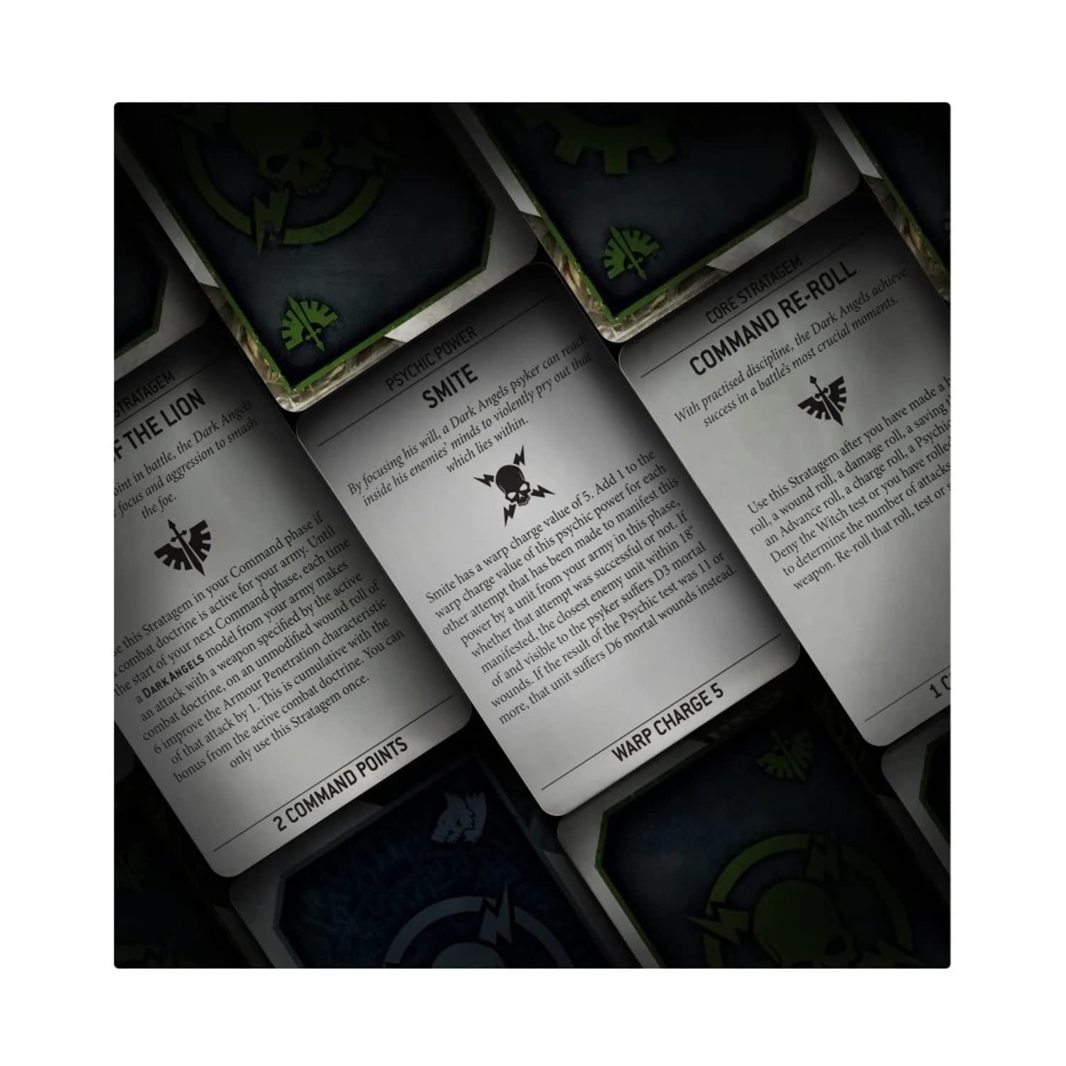 Amazon.com: Games Workshop Warhammer 40k Datacards: Dark Angels : Toys &  Games