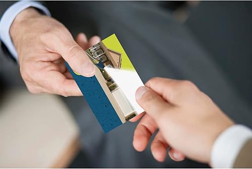 Vista 6 de Tarjetas de presentación personalizadas para pequeñas empresas, papel mate de 10.58 oz/m², impresas en el frente y el dorso, de 3.5 x 2 pulgadas