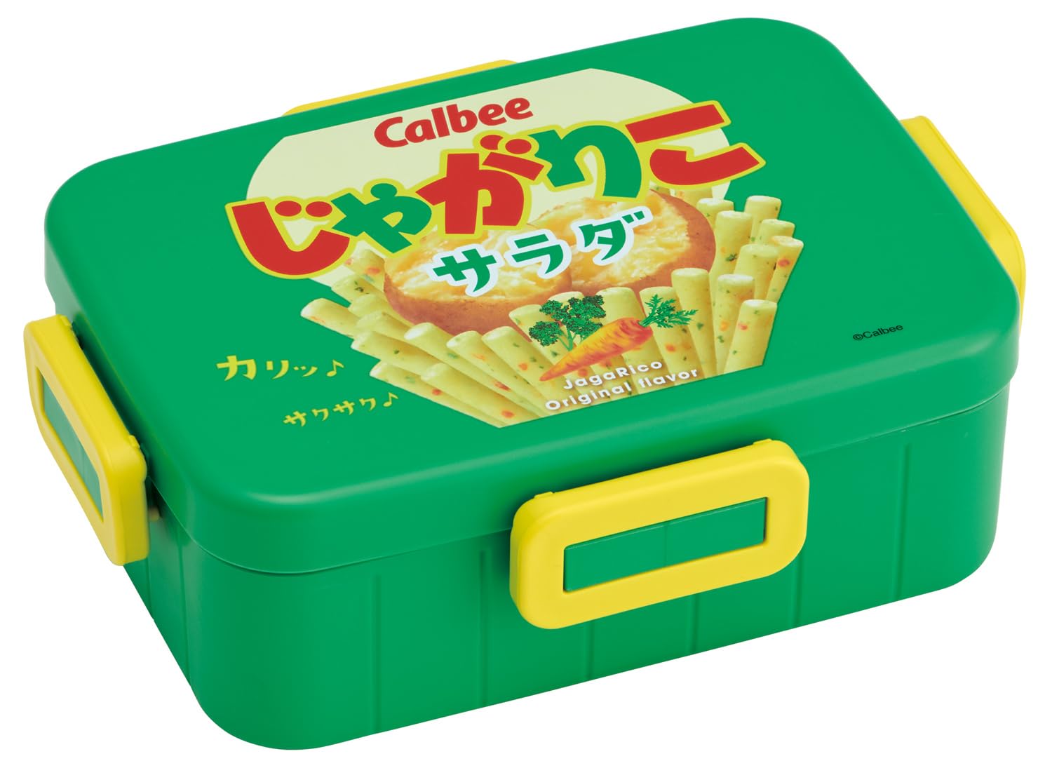 Jagarico Salad Bento Box 650ml 4-Piece Lock