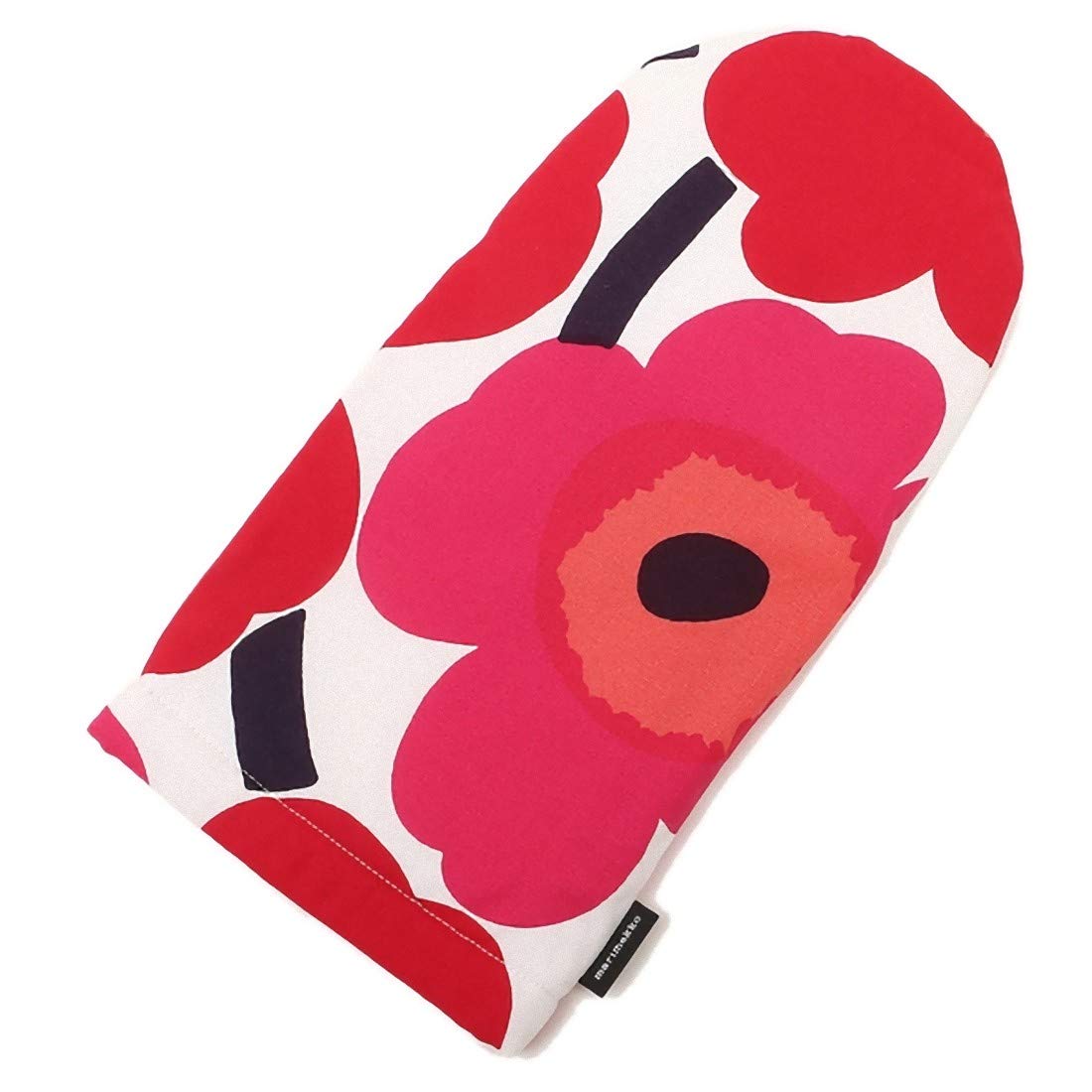 [マリメッコ]オーブンミット MARIMEKKO 069807 001 ピエニ ウニッコ PIENI UNIKKO OVEN MITTEN 鍋つかみ  花柄 WHITE/RED [並行輸入品]