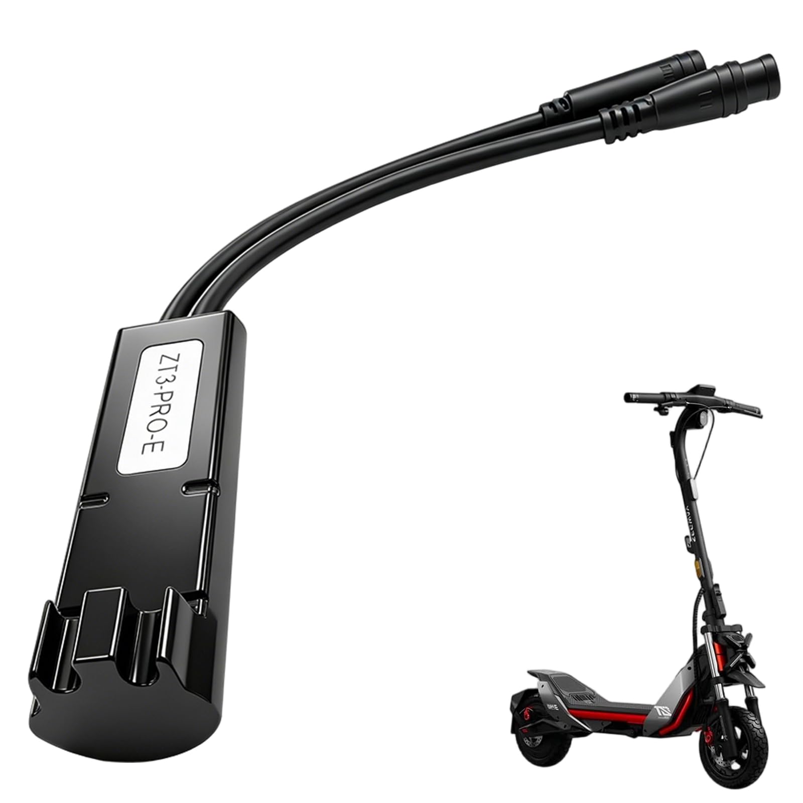 Cable de Liberación de Velocidad Supresión para Segway Ninebot ZT3 Pro/ProE del límite de velocidad a 40 km/h Cable de aumento de velocidad con botón Quick-Switch para una instalación sencilla