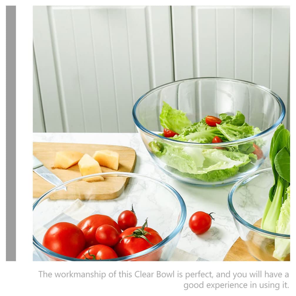 Amazon.co.jp: 麺鉢 丼 食器 サラダボウル ガラス 特大 深型