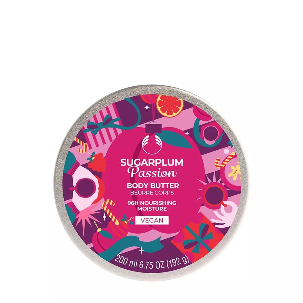 The Body Shop Sugarplum Passion Body Mantequilla, 200 ml