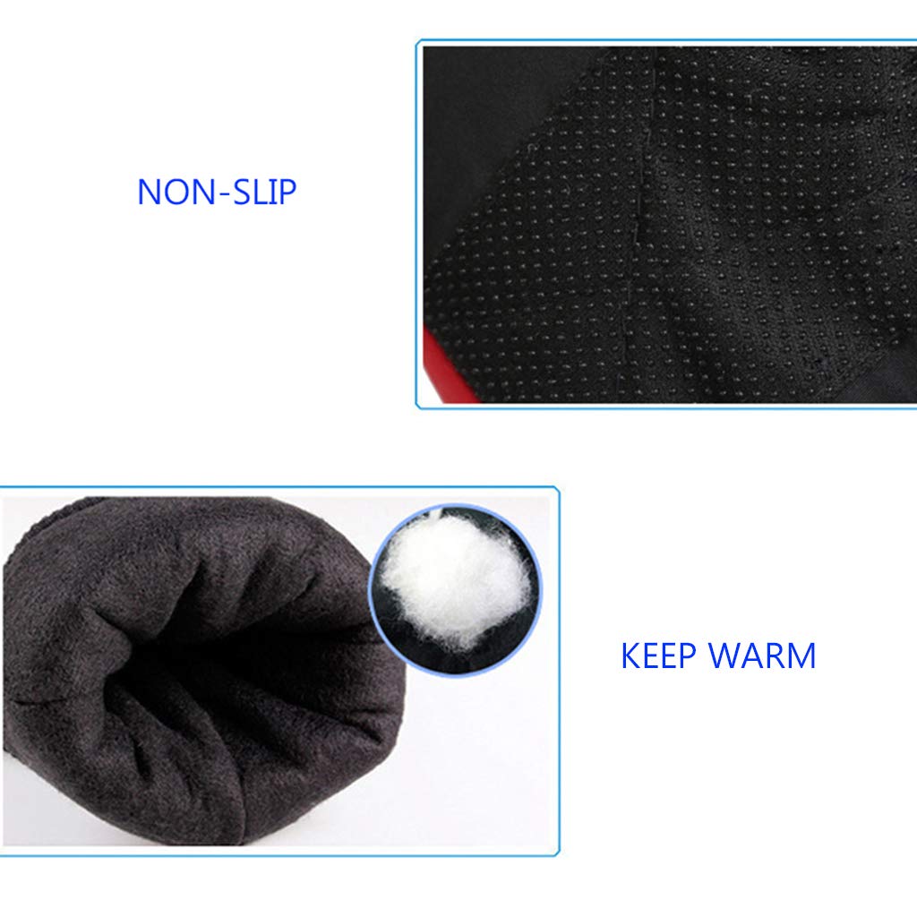 Gants d'hiver,Gants de cyclisme étanche pour hommes Conduire des gants de randonnée en camping,E-OneSize