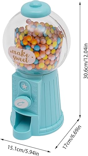 Miniatura 5 de BANLICALI Dispensador de caramelos, moderna máquina expendedora de caramelos de escritorio para bolas de 0.87 pulgadas, máquinas de dulces para