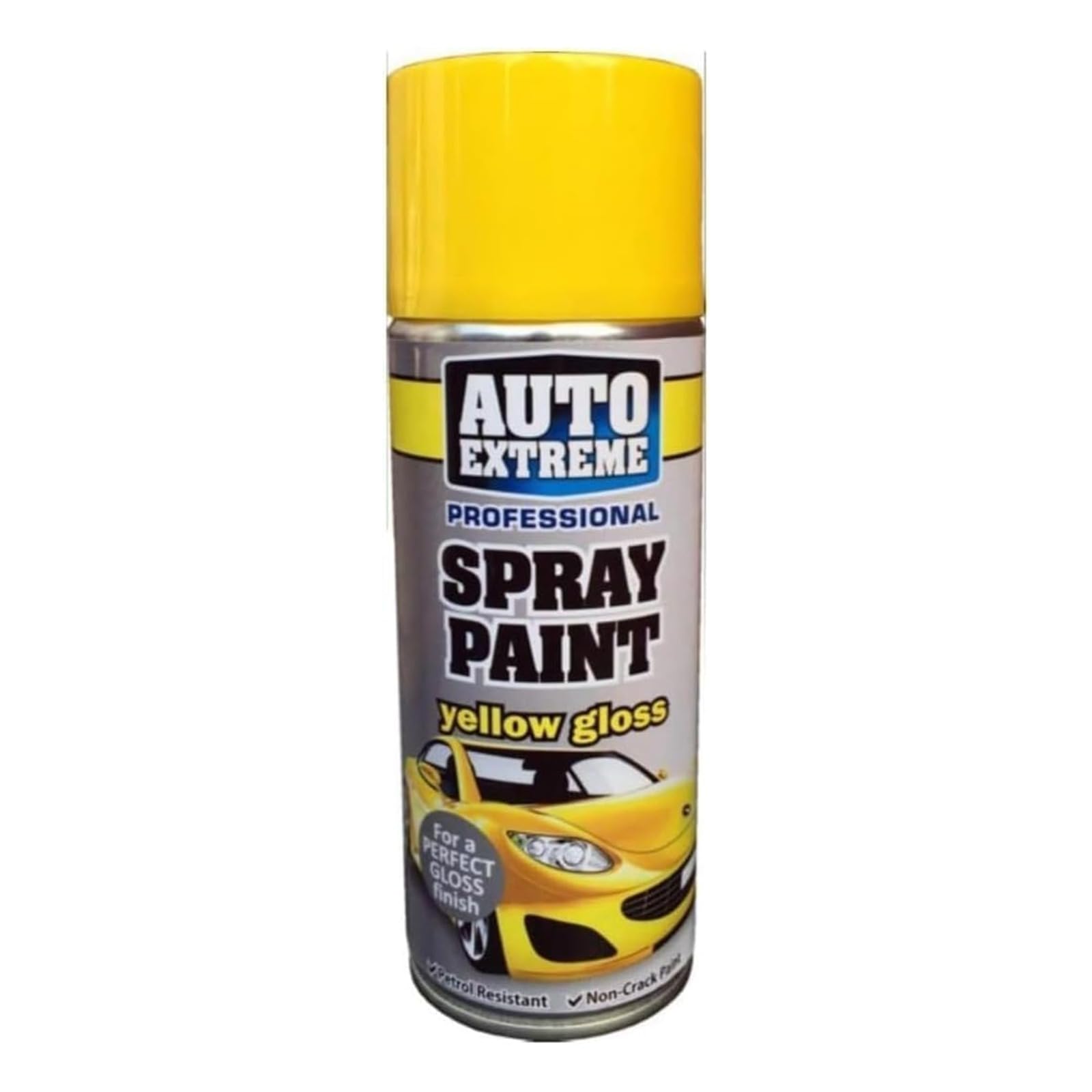 YSAMAX All Purpose Auto Extreme Spray Paint, Yellow Gloss Aerosol, Boast a Stunning Appearance, Long-Lasting Durability, Effortless Excellence, 250 ML (1PCS)