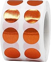 Vista 71 de Brown Natural Kraft 1/2" Inch Round Adhesive Labels 1,000 Color Coding Dot Stickers for Efficient Inventory Management, Crafting Projects, and