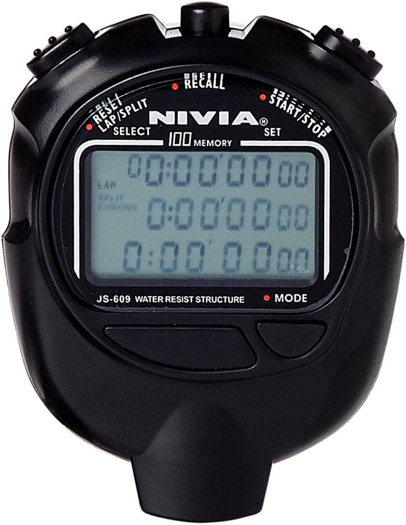 Buy Nivia JS 609 Stop Watch (Black) Online at Low Prices in India