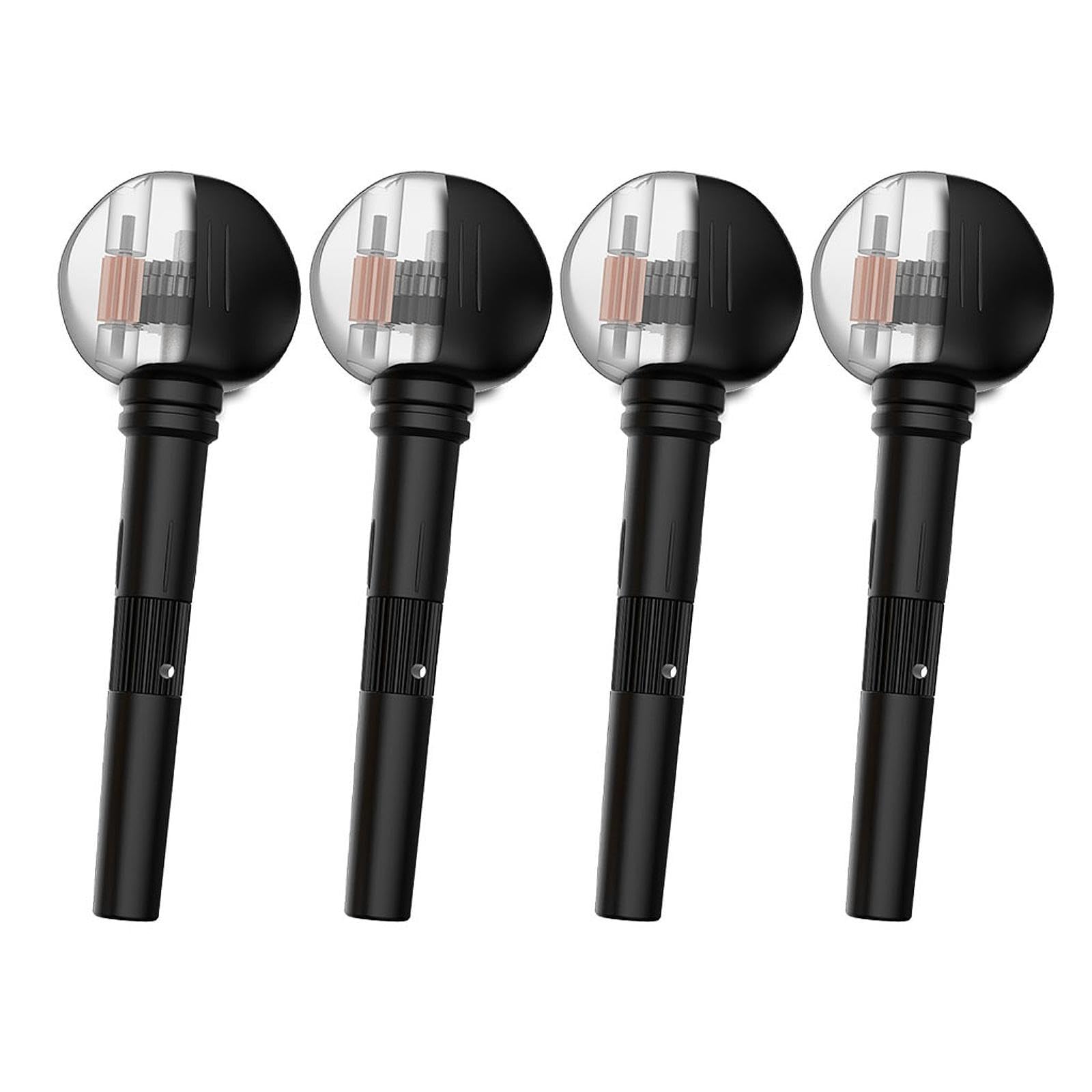 Lot de 4 chevilles d'accordage pour violon robustes