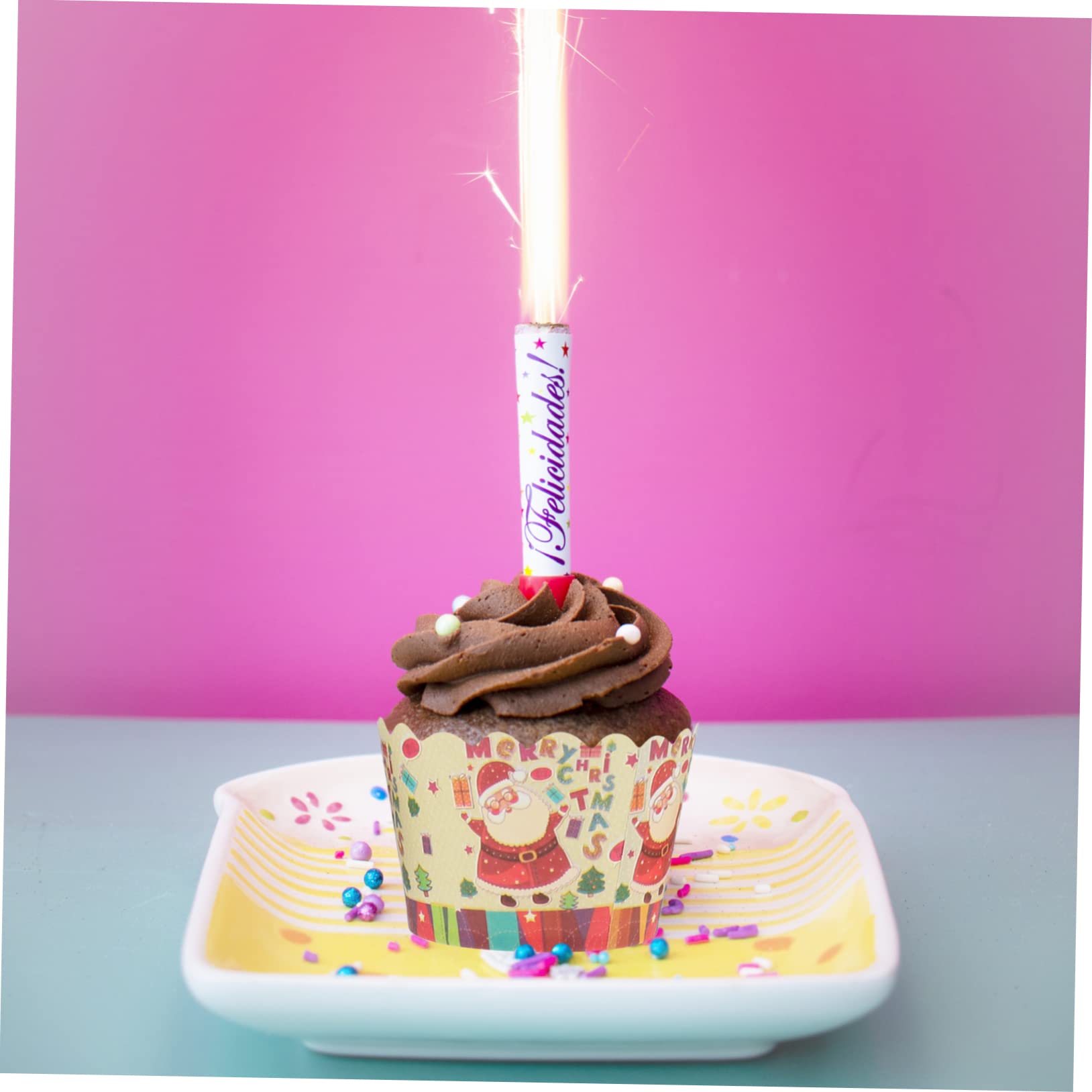 Cabilock 3 Sätze Weihnachtskuchenbecher Papierbecher Abschluss Cupcake Förmchen Backzubehör Backbecher Mit Deckel Mini Cupcake Behälter Cupcake Förmchen Goldene Muffin 150 Stück * 3