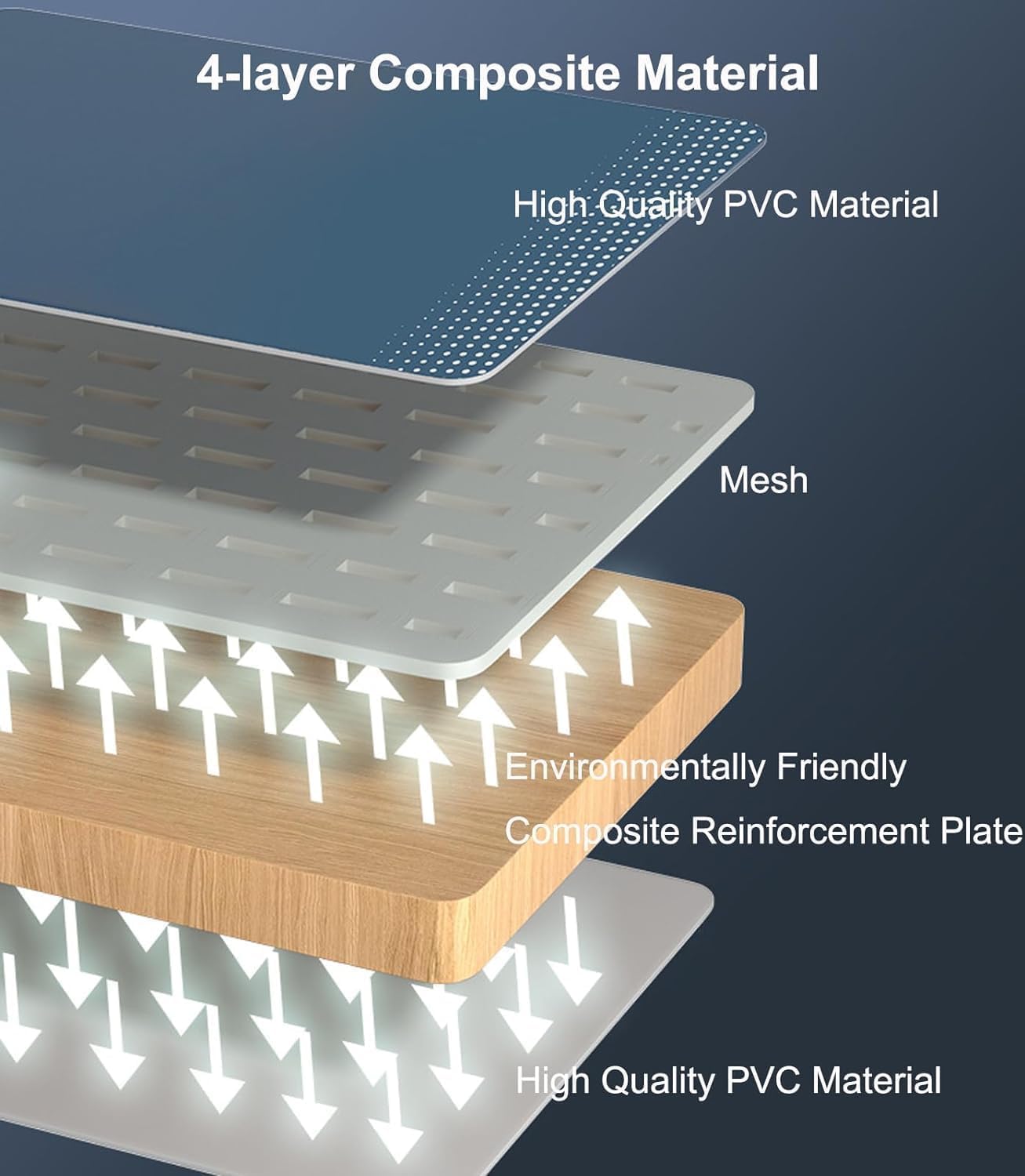 Jessie Foldable Pool for Kids and Adults Non InflatableFrame Outdoor Swimming Pool Blue Kiddie Pools Thickened Support Dog Above Ground Garden Backyard (118.11 in)