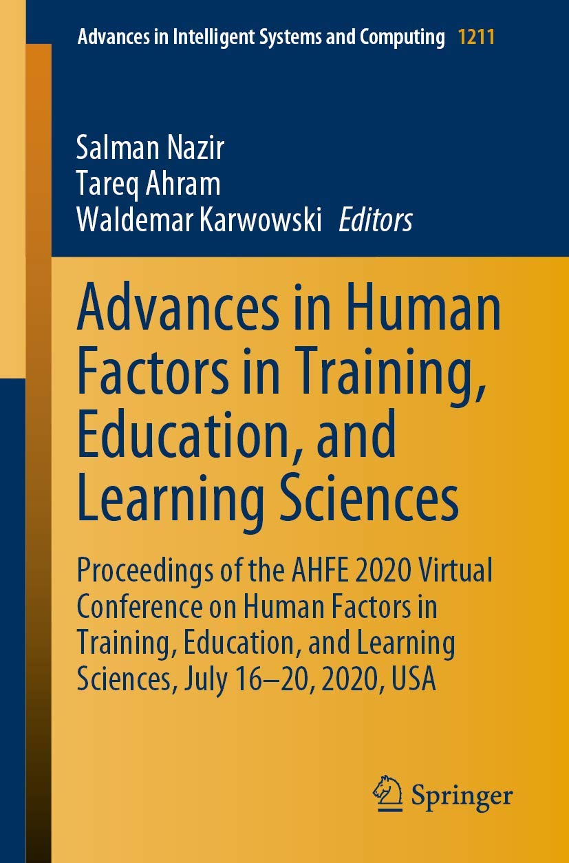 Advances in Human Factors in Training, Education, and Learning Sciences (Advances in Intelligent Systems and Computing, 1211)