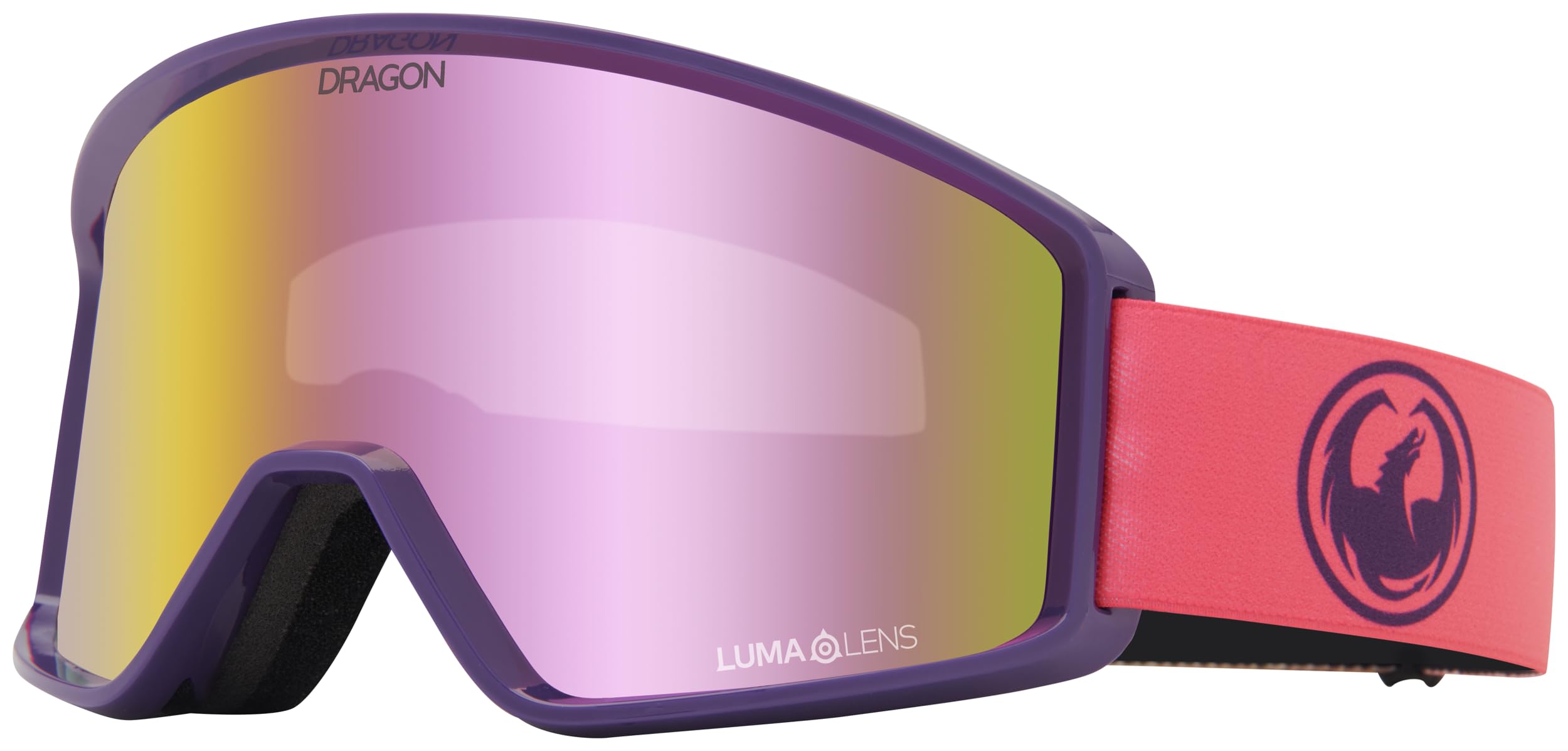 Amazon.com : Dragon Unisex Snowgoggles DXT OTG - Fade Pink Lite