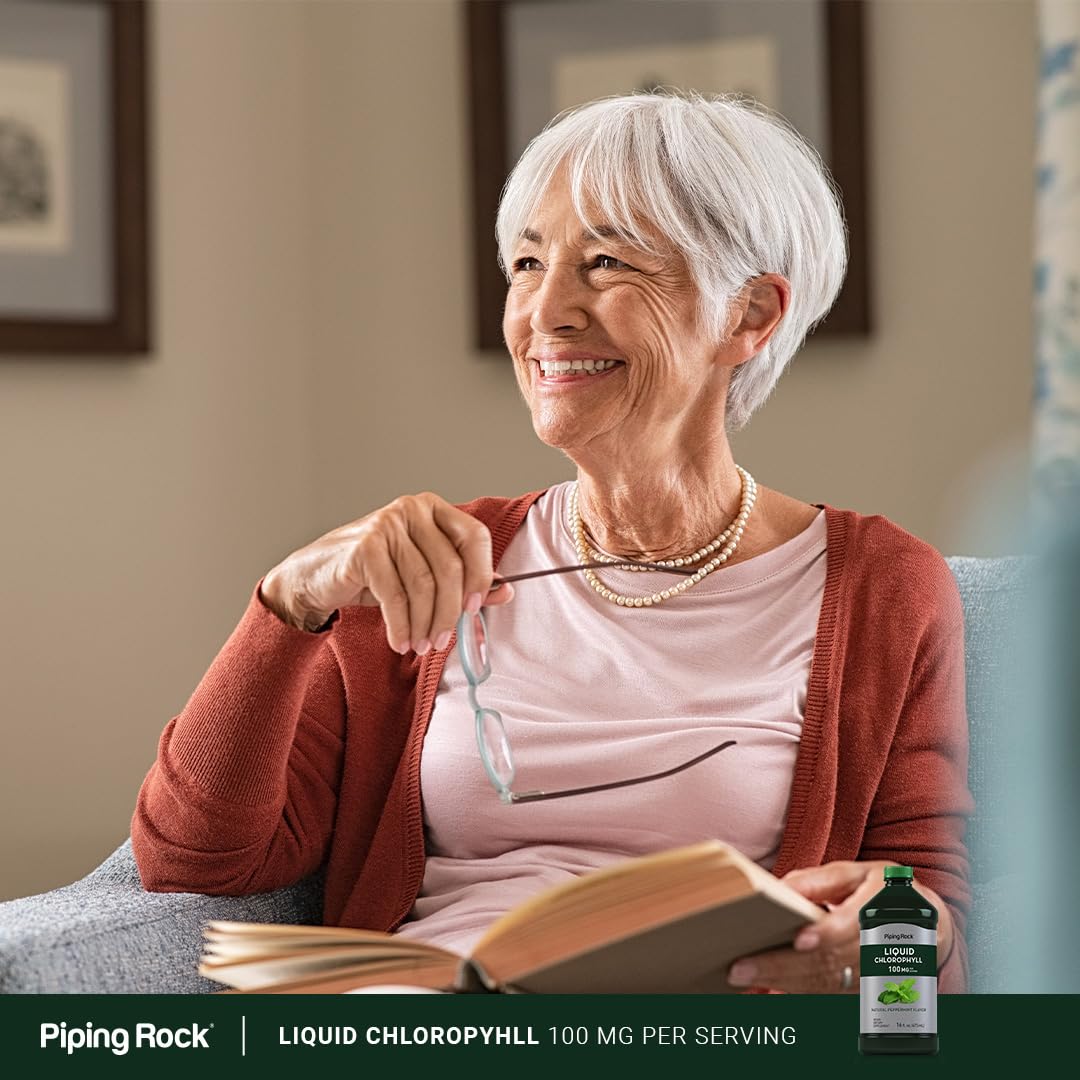 Piping Rock Liquid Chlorophyll | 100mg | 16 fl oz — Amazon image 6