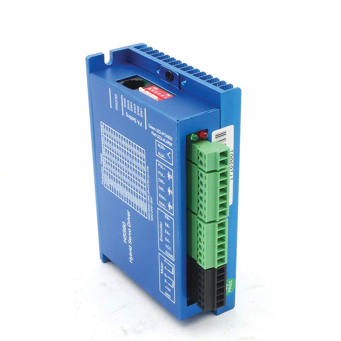RATTMMOTOR Nema23 2Nm 57HSE76N circuito di controllo chiuso servomotore e controllo servotore HSS60 e cavo da 2 m per router CNC