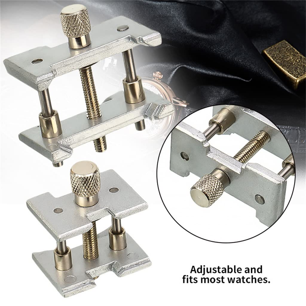 Supporto per Movimento di Orologio in Metallo, Morsetto Multifunzionale da orologiaio, Strumento per la Riparazione di Orologi, Come Mostrato in Figura.