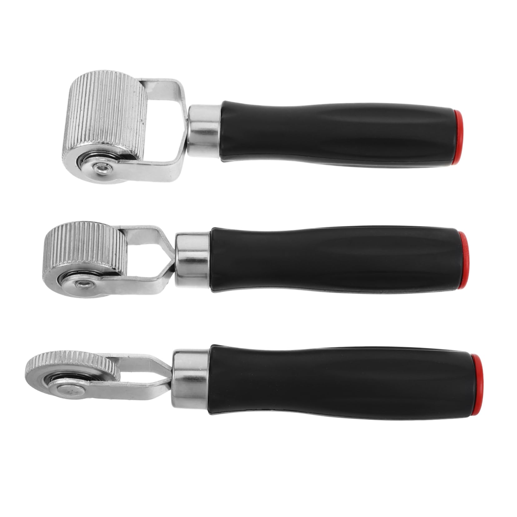 Herramientas de Reparación de Neumáticos de Automóvil con Rodillos Aplicadores Multifunción 3 Piezas (6mm, 20mm, 40mm) para Mantenimiento de Vehículos Todo Terreno y Camiones