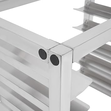 Stainless Steel Stackable Bun Pan Baking Cooking Bakery Wire Racks Bread Baking Equipment For Home Restaurant Kitchen (5 Tier)
