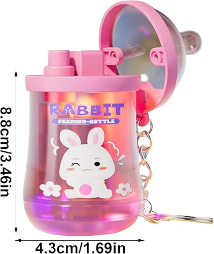 Miniatura 4 de Juguete De Agua para Niños,Pulverizador Infantil con Luz y Forma de Biberón  Juego De Bromas para Exteriores En Fiestas Familiares Playa Y Parque