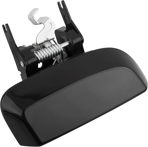 Miniatura 3 de BOXI Manija exterior de la puerta trasera izquierda lisa negra para Nissan Pathfinder 2005 2006 2007 2008 2009 2010 2011 2012 Sport Utility de 4