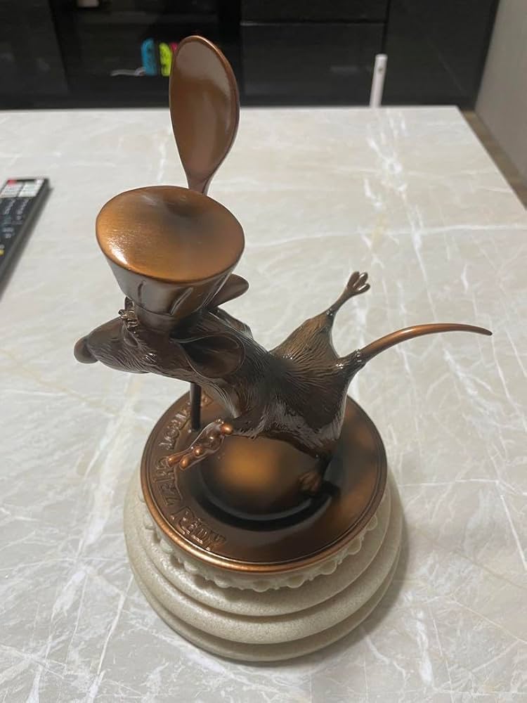 DisneyParis パリディズニー ディズニー 限定 レミー 銅像 レア品 DisneyParis パリディズニー ディズニー 限定 レミー 銅像 レア