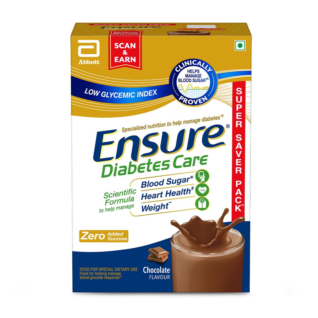 Ensure Diabetes Care Choco 950g Powder with High Fiber, Protein & 36 Nutrients | Helps Manage Blood Sugar Levels in 4 weeks (B0BL3WZB5W) Amazon Price History, Amazon Price Tracker