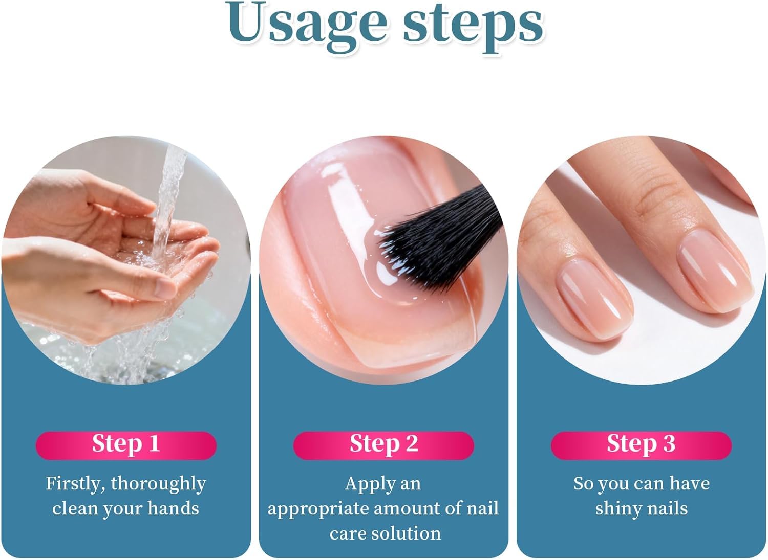 3 Days Nail Care, 2pcs Nail Care Oil with Keratin Amino Acid Formula, Fast Strengthening & Hydrating for Dry, Weak & Fragile Nails - 5