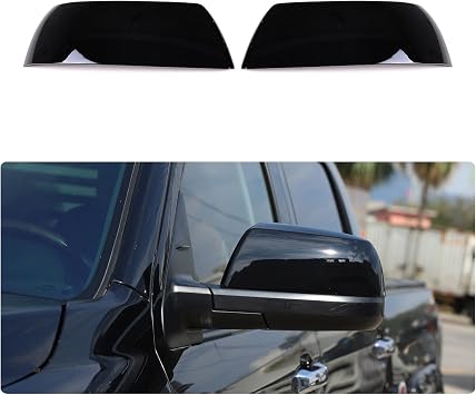 TOYCIDFG Compatible with Tundra Inner Front Door Panel Armrest Cover Protector Compatible with Toyota Tundra 2008-2021, ABS Exterior Accessories, 2 Pcs Black-UV