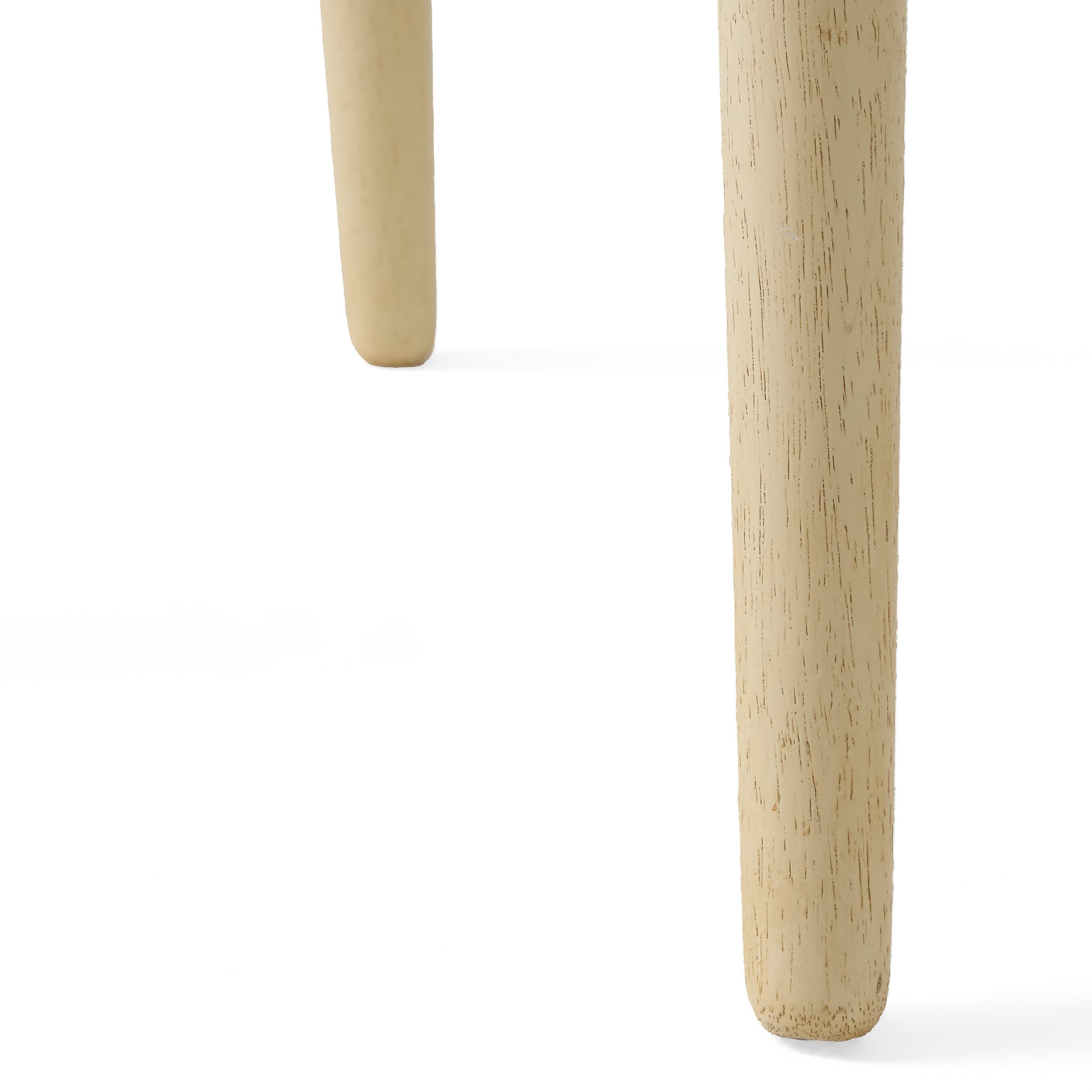 Countryside Rounded Back Spindle Dining Chair, Antique White, 20.70”D x 20.30”W x 30.30”H