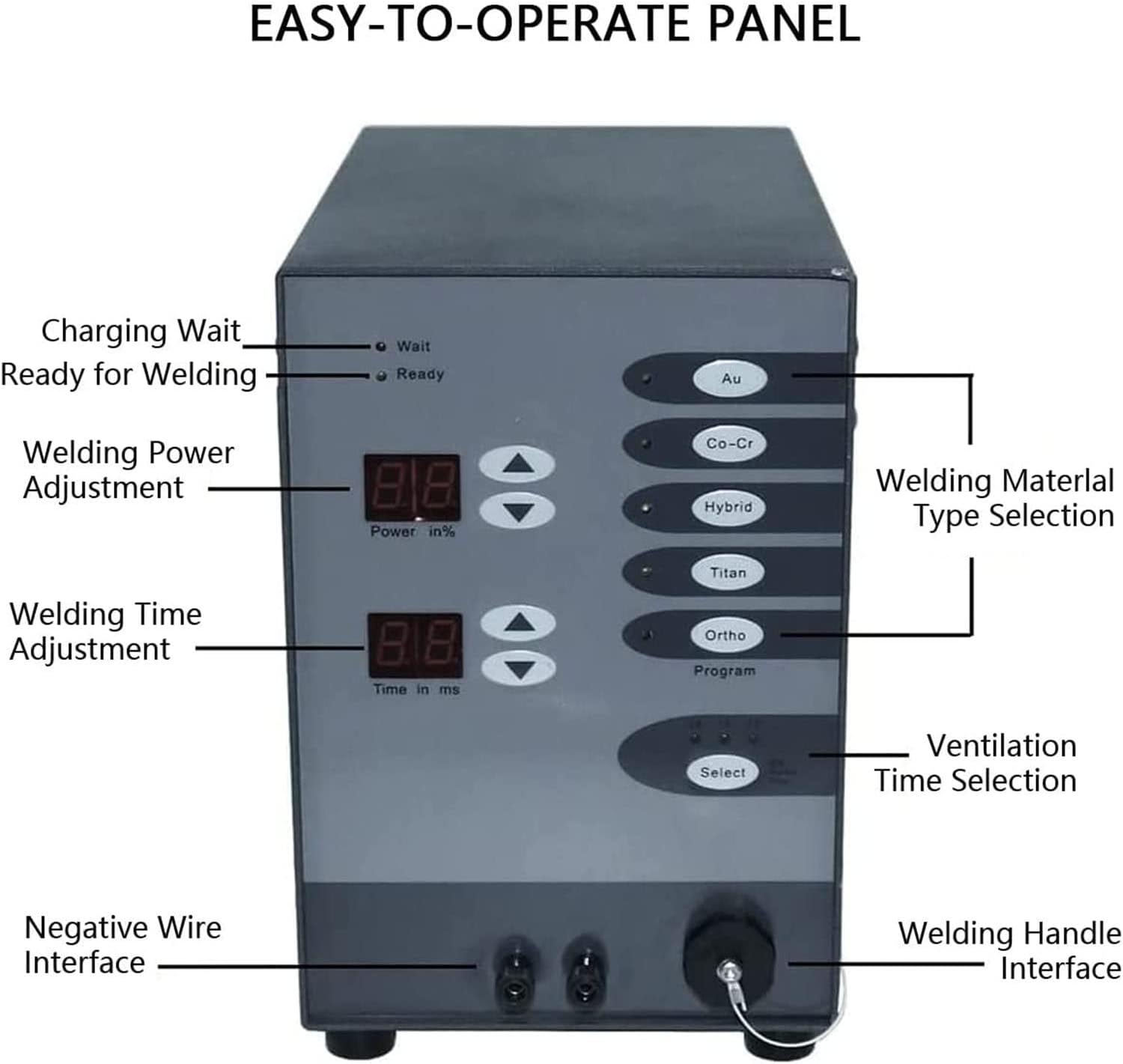 KLUFO 110V/220V Automatic CNC Spot Welding Machine Pulse Argon Arc Welding Machine Jewelry Welder for DIY Jewelry Repair Gold and Hardware Workpiece Welding Spot Welder