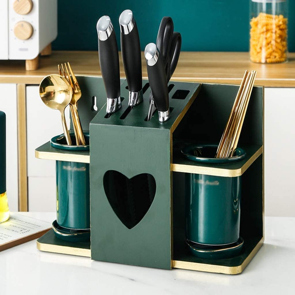 Stojak Kuchenny na Noże Bez Noży, Blok Na Noże Kuchenne Stojak Chopstick Cage Uchwyt Nóż Kuchenny Materiały Knife Block