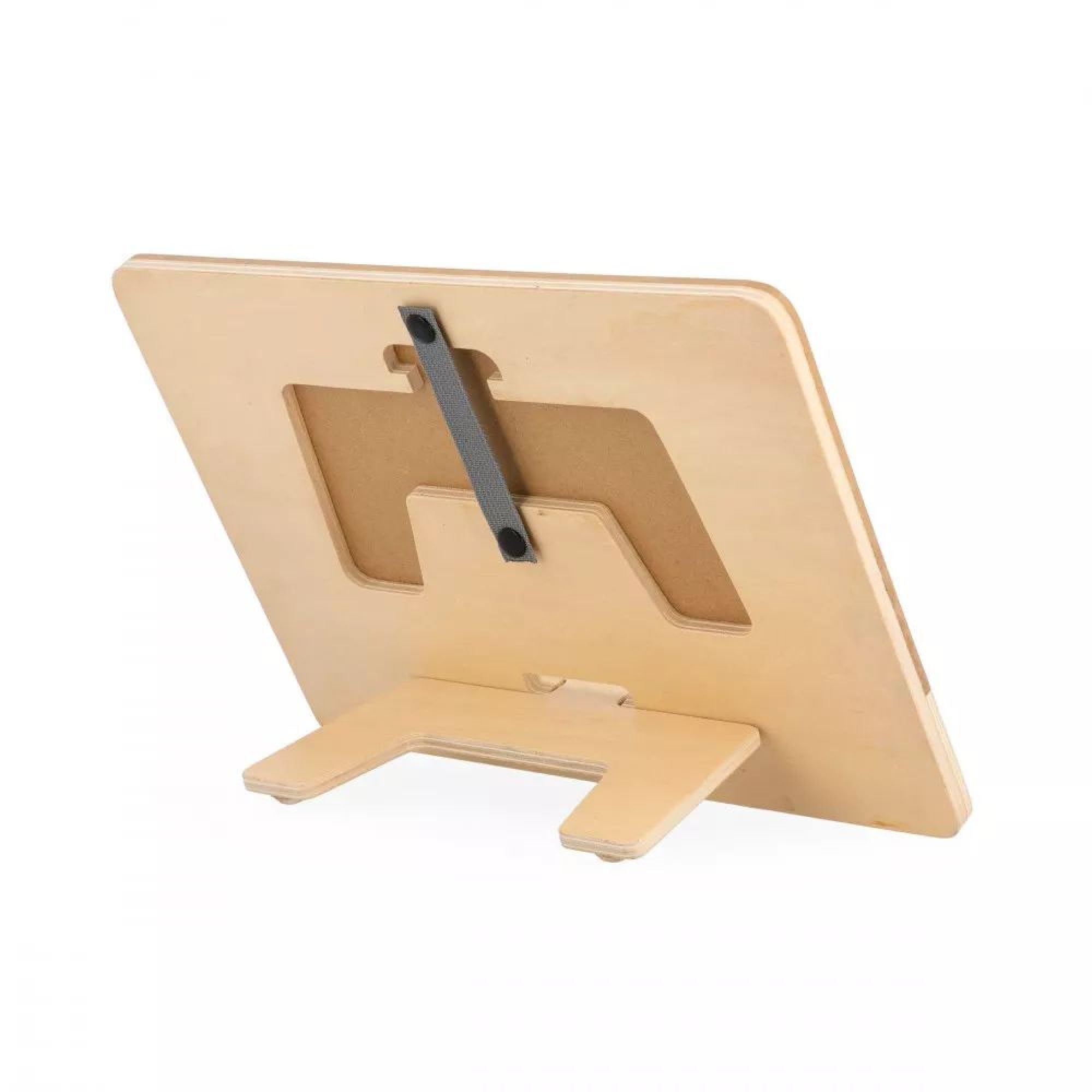 Janod - Pizarra Negra de Mesa - 3 Tizas + 1 Borrador - Fácil de Instalar y Guardar - Madera FSC - Pizarra Infantil - A Partir de 3 Años, J09636