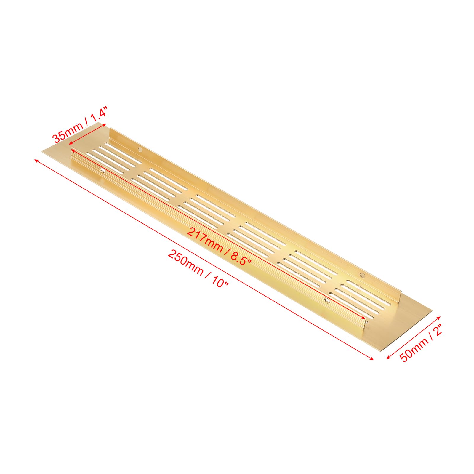 PATIKIL 10 x 2 Inch Door Air Vent Cover - Image 2