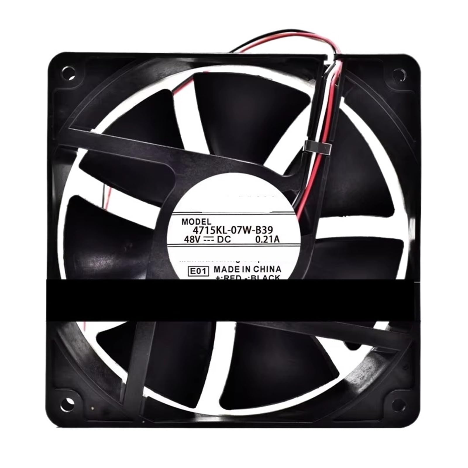 TPKMVGAP 12CM 120 * 120 * 38MM 48V 0.21A 4715KL-07W-B30/B39 frequency converter cooling fan(2wire B1)