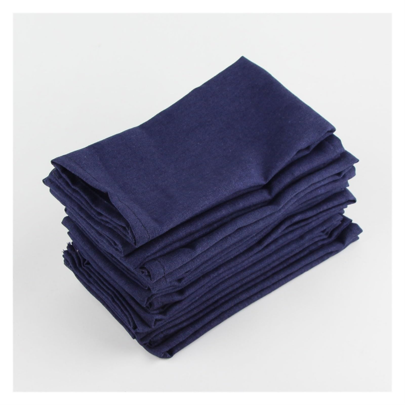 Tovagliolo di Stoffa Set di 12 PCS Tovaglioli in stoffa 40x40cm Biancheria in cotone Tovaglioli Placemat Soft Da Pranzo Tavolo da pranzo Tovaglioli Mat Bambini Tavolo Tovagliolo Tessuto ( Color : 12 C
