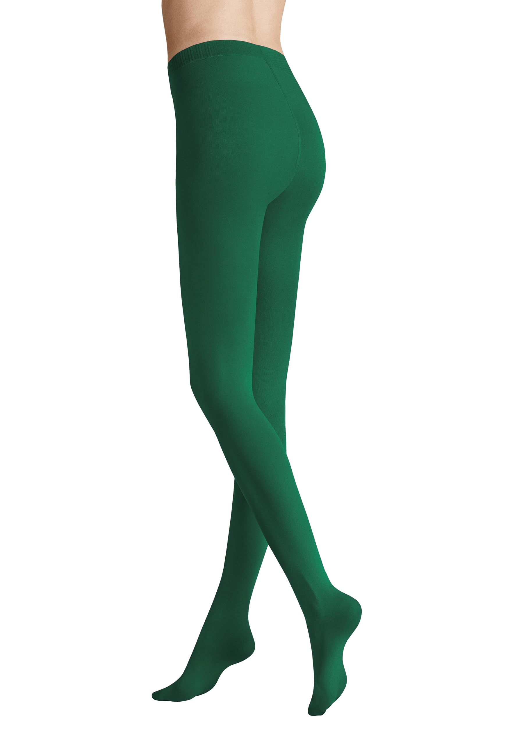 Hudson Women's Micro 50 Semi-blickdicht Tights, 50 den, Leaf Green 0958, 38-40