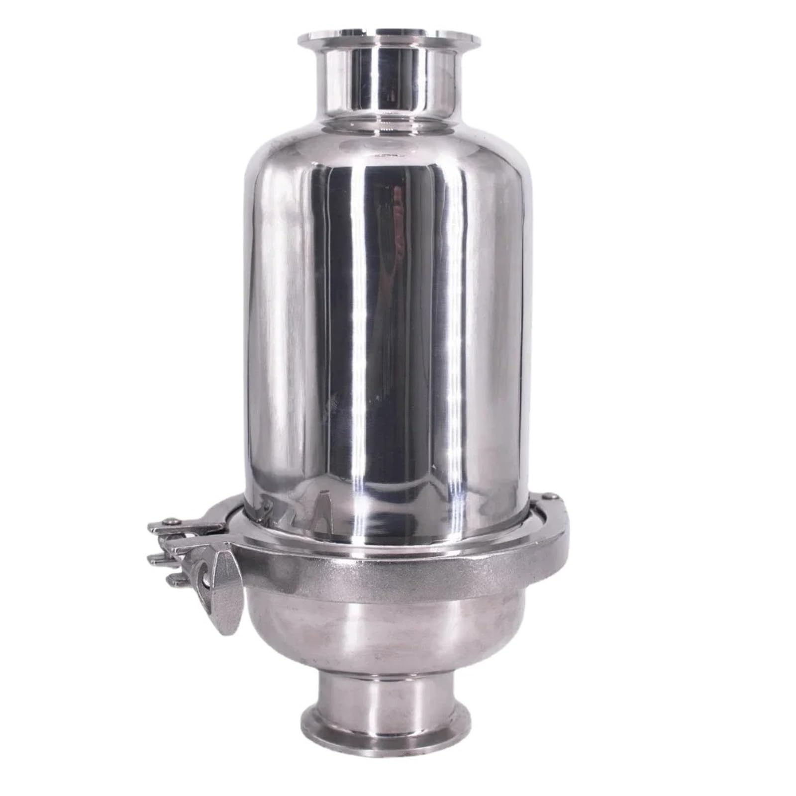QWZTAEOZA Length 245mm Fit 19-51mm Pipe 1.5in 2in Tri Clamp in-line Filter Strainer Beer Brewing SUS304(1000 Mesh,32mm Pipe K50.5mm)