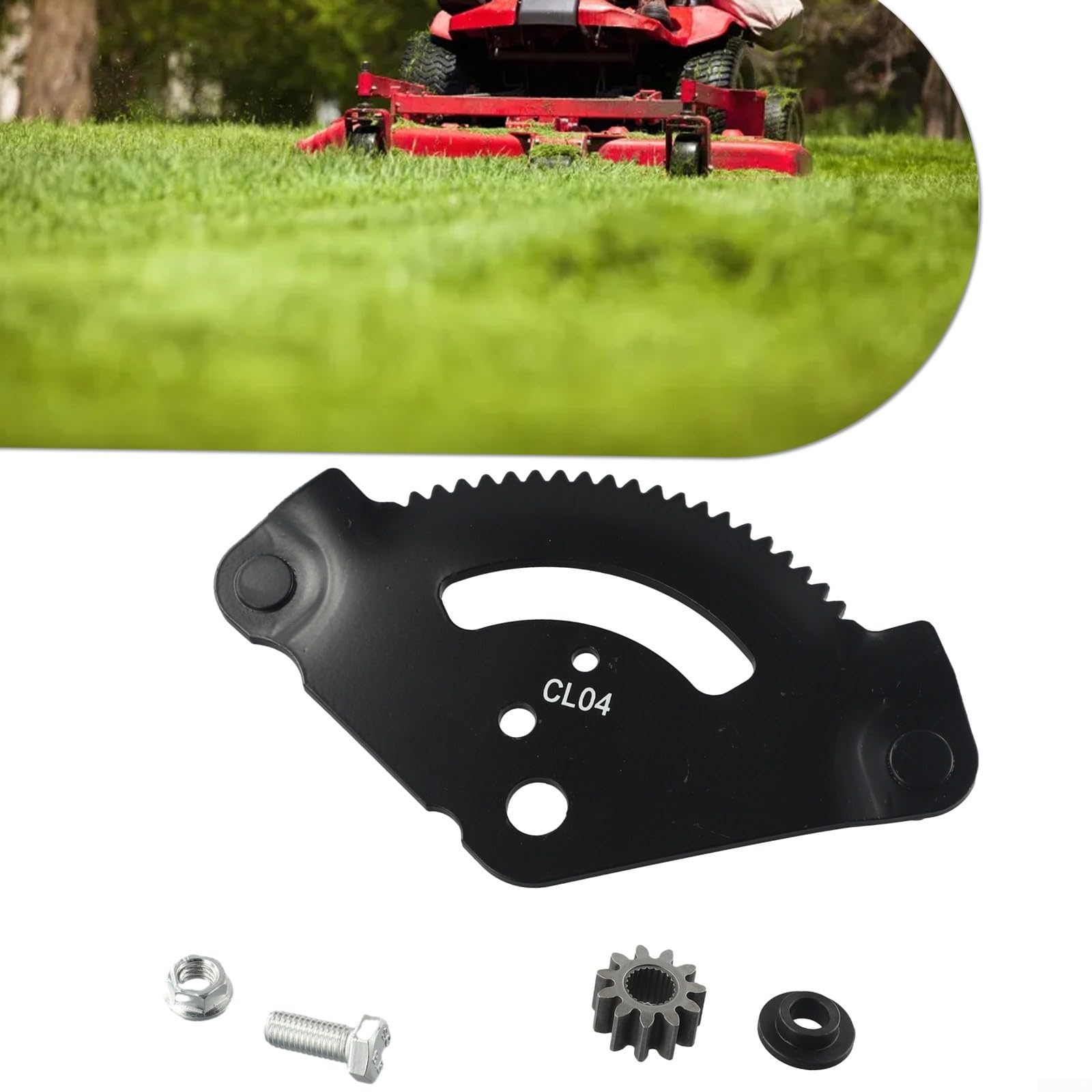 Plaque de direction et pignon pour 7171550F 7171550 7171550 7171554 Pièces de rechange en métal compatibles pour 717 1550F avec matériel de montage