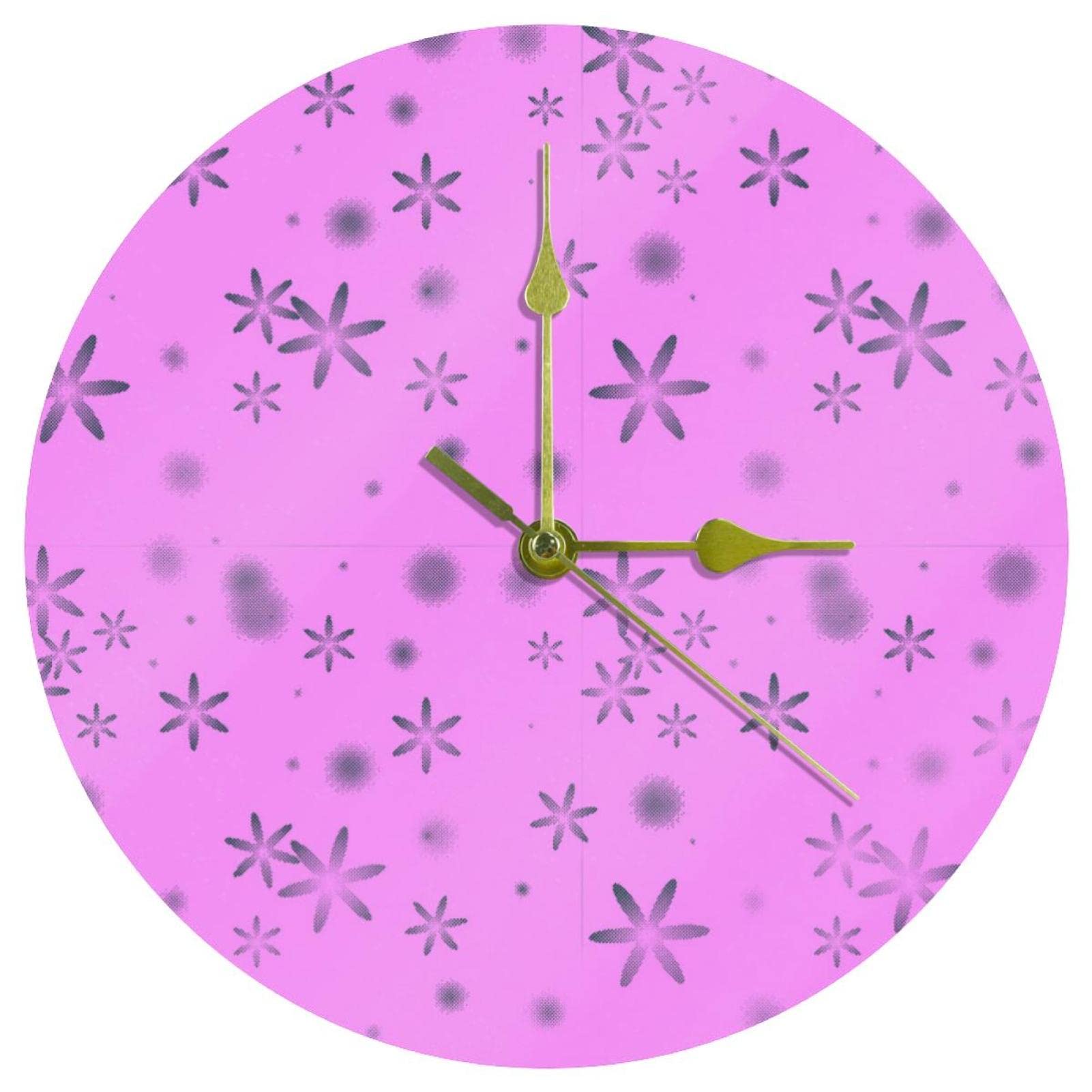 Horloge murale silencieuse acrylique élimine le tic-tac dans votre bureau