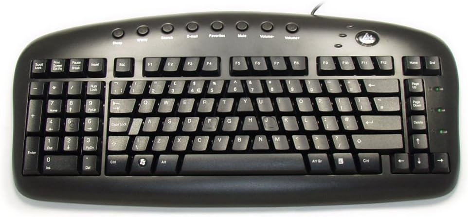 Black Left-Handed Keypad Keyboard