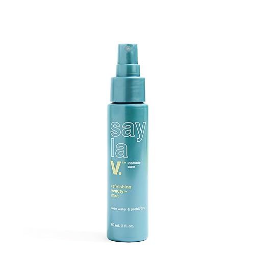 say la V. Spray de higiene femenina refrescante para neutralizar el olor de vulva, prebióticos naturales, aloe vera y agua de rosas, probado por
