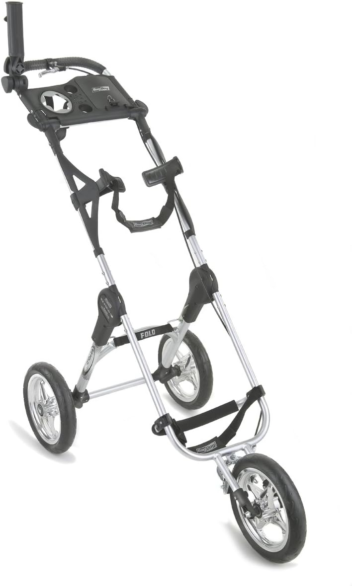 Bag Boy EZ Fold LX Push Cart (Silver) Sports & Outdoors