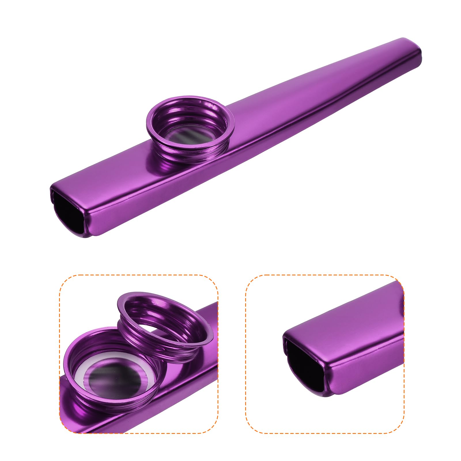 Amazon.com: MECCANIXITY Kazoo Musical Instrument Aluminum Alloy